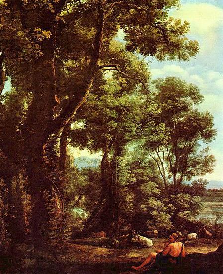 Claude Lorrain Landschaft mit Ziegenhirt